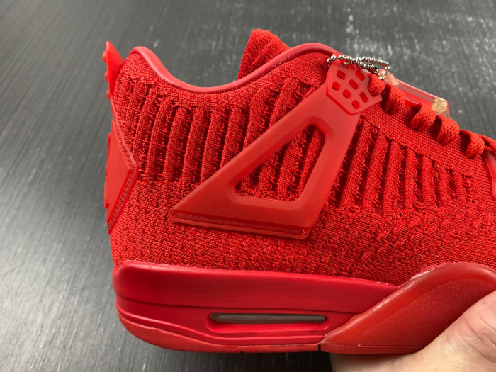 air jordan 4 retro flyknit red aq3559-600