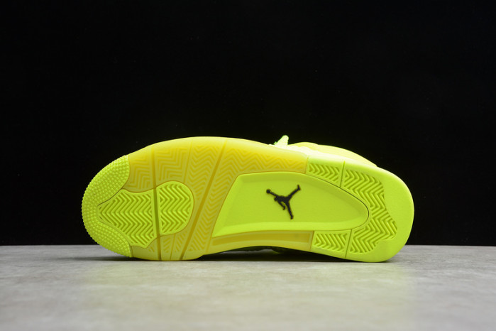air jordan 4 retro flyknit volt aq3559-700