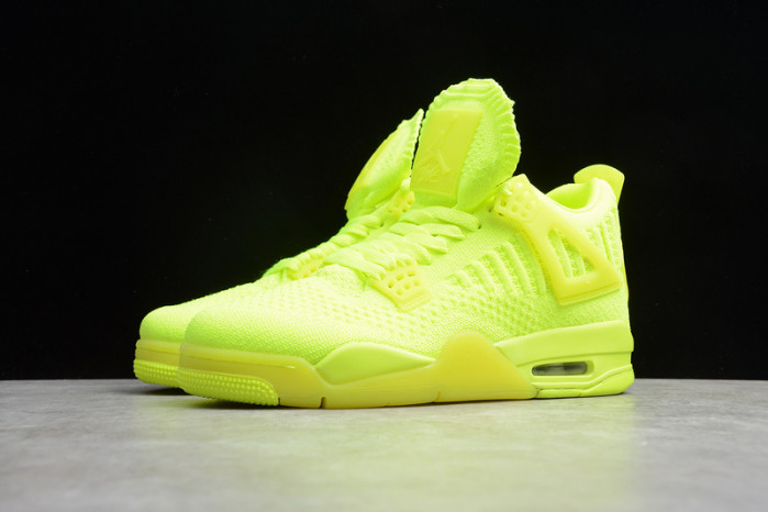 air jordan 4 retro flyknit volt aq3559-700