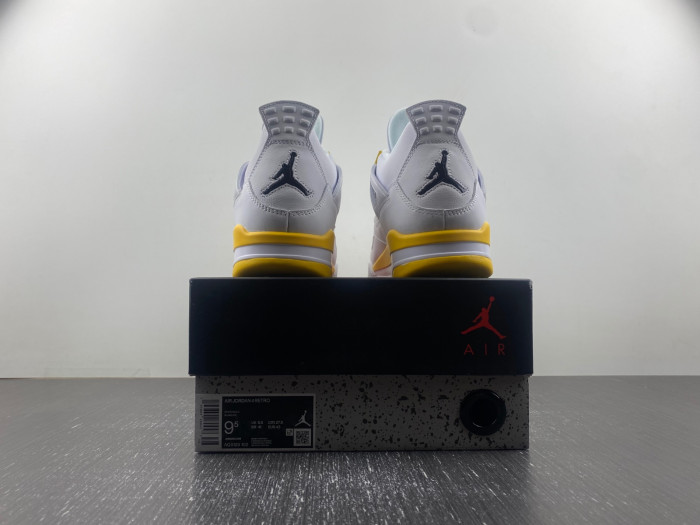 air jordan 4 white yellow