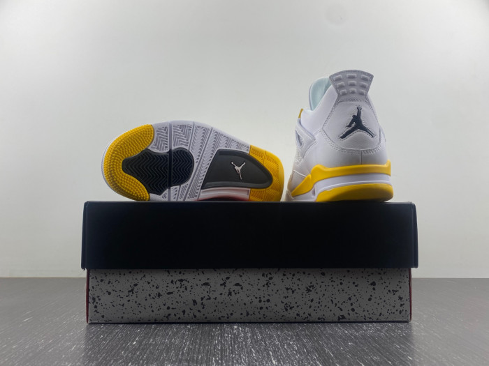 air jordan 4 white yellow