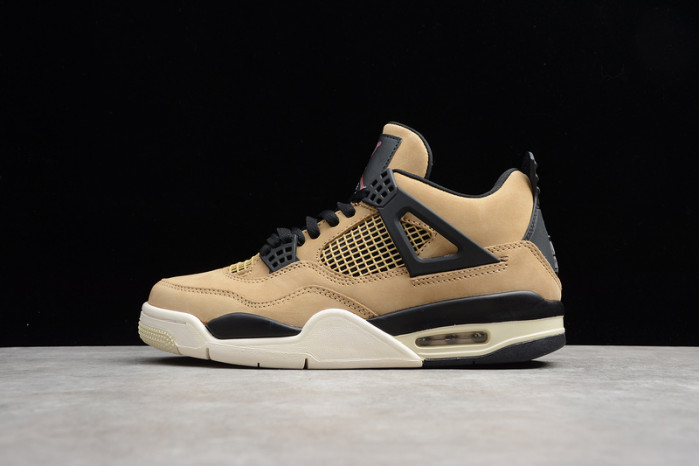 air jordan 4 retro fossil aq9129-200