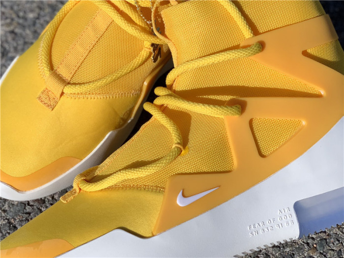 nike air fear of god 1 yellow ar4237-700