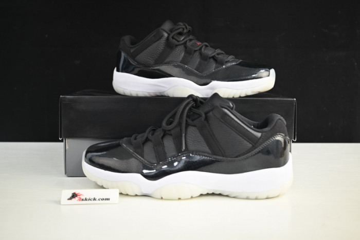 air jordan 11 low “72-10” av2187-001