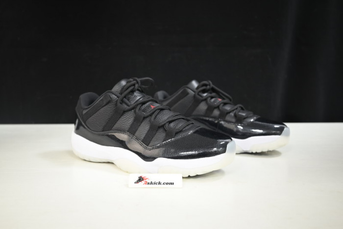 air jordan 11 low “72-10” av2187-001