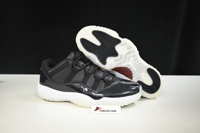 air jordan 11 low “72-10” av2187-001