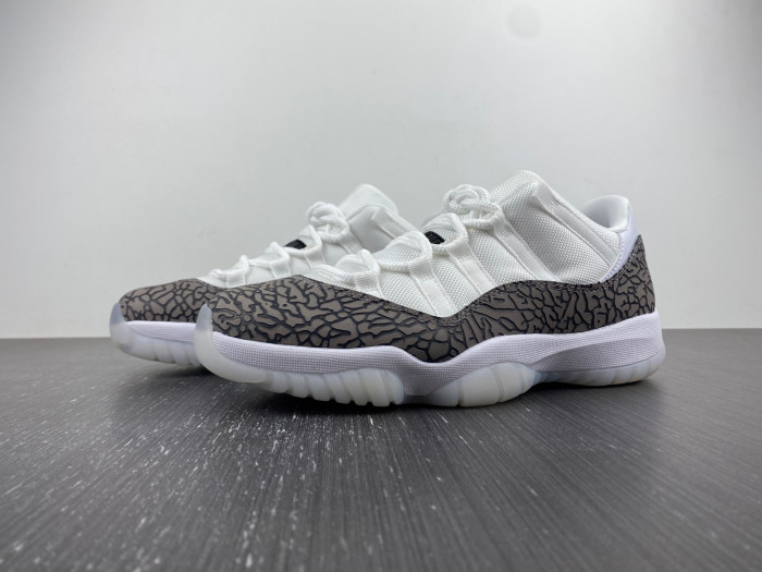 air jordan 11 low "cement grey" av2187-140.