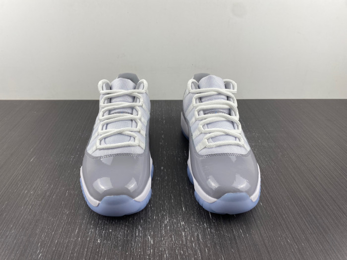 air jordan 11 low "cement grey" av2187-140