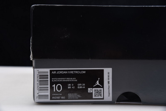 air jordan 11 low concord bred av2187-160