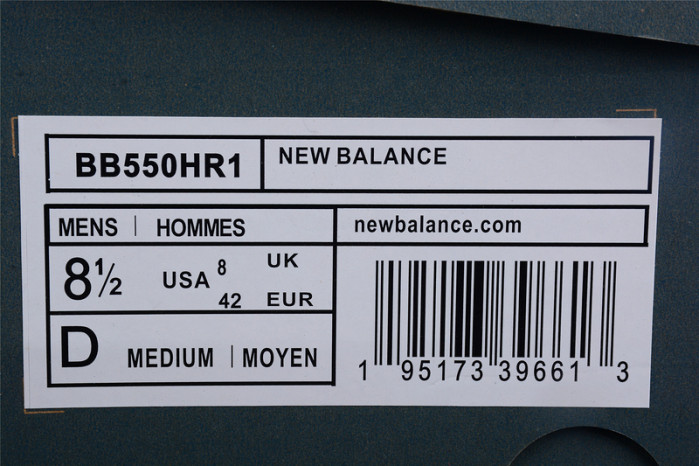 new balance 550 white black bb550ha1