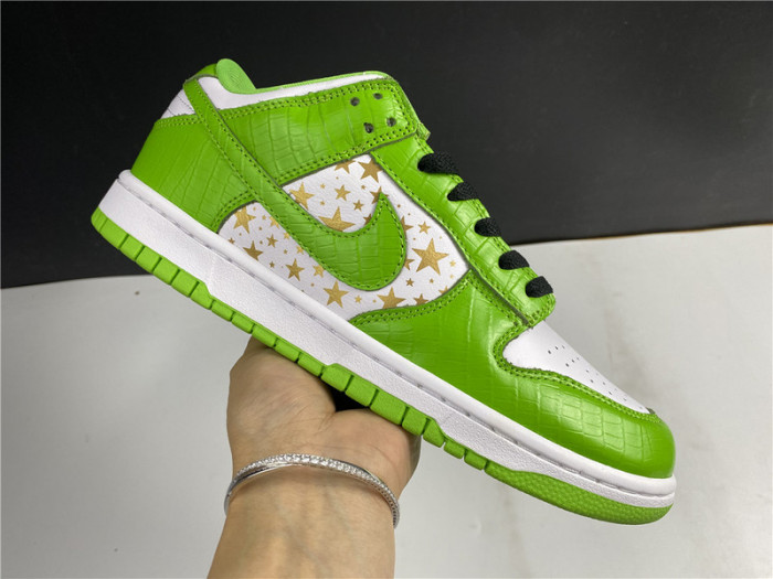 nike sb dunk low stars mean green (2021) dh3228-101