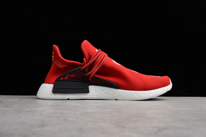 a*d*das nmd hu pharrell human race scarlet bb0616