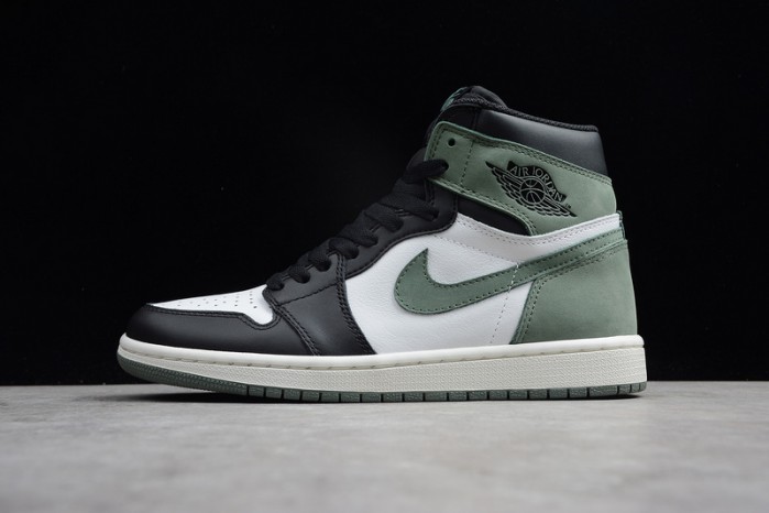 air jordan 1 retro "clay green" 555088-135