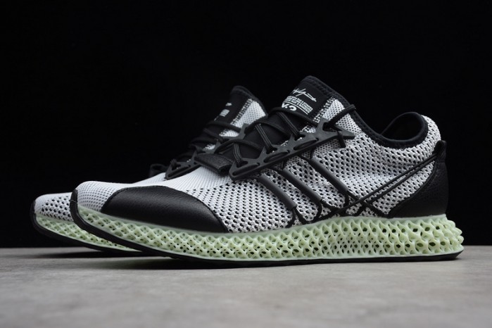 a*d*das y-3 runner 4d black white - aq0357