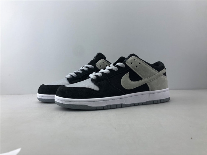 nike sb zoom dunk low pro black/wolf grey-white-white 854866-001