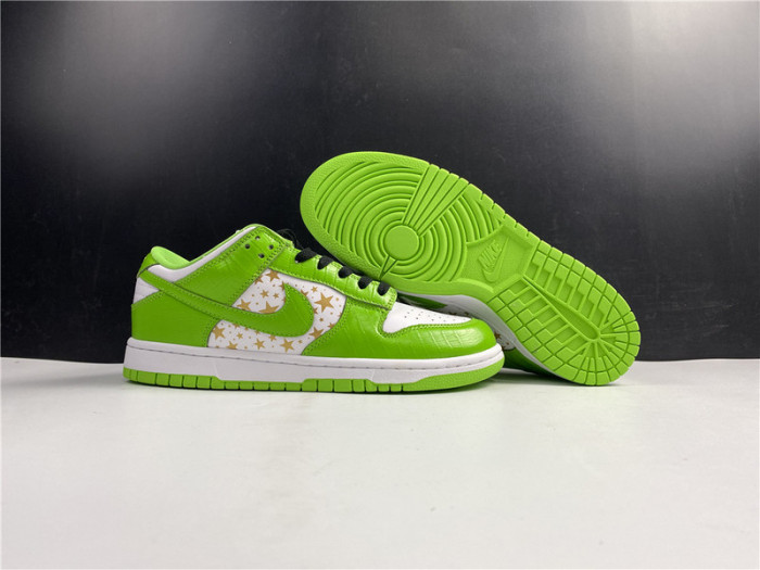 nike sb dunk low stars mean green (2021) dh3228-101