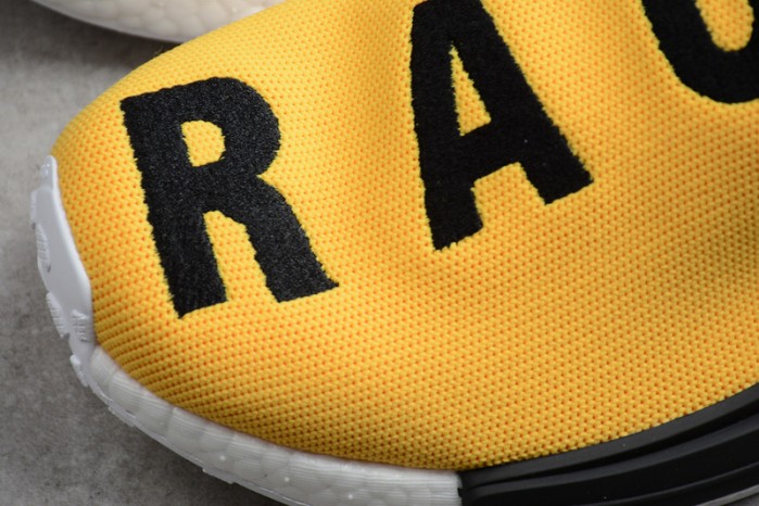 a*d*das nmd hu pharrell human race yellow bb0619