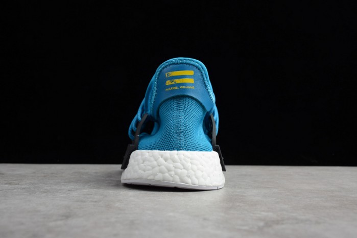 a*d*das nmd hu pharrell human being sharp blue bb0618