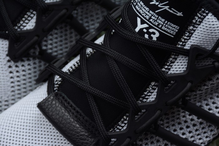 a*d*das y-3 runner 4d black white - aq0357