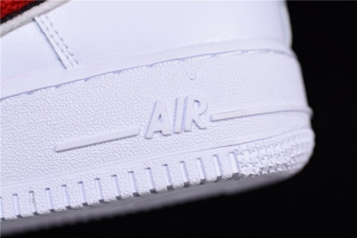 nike air force 1 low lv8 3d chenille white red blue 823511-106