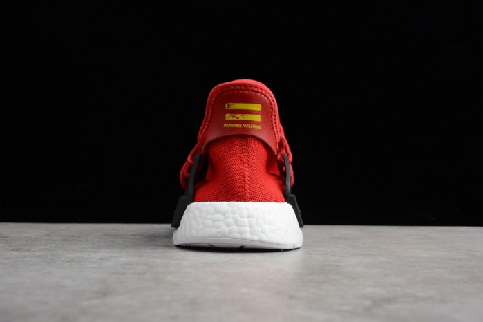 a*d*das nmd hu pharrell human race scarlet bb0616