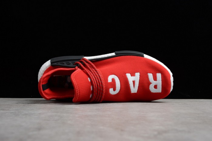 a*d*das nmd hu pharrell human race scarlet bb0616