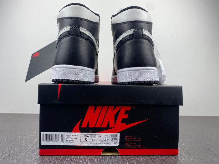 air jordan 1 retro high 85 black white (2023) bq4422-001