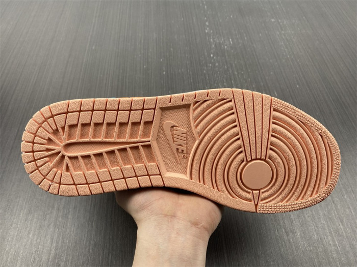 air jordan 1 mid dark teal green (w) bq6472-308