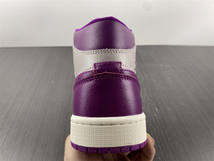 air jordan 1 mid magenta (2022) (w) bq6472-501