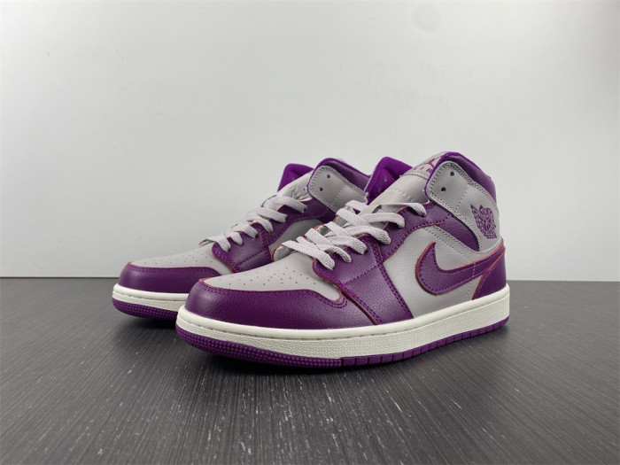 air jordan 1 mid magenta (2022) (w) bq6472-501