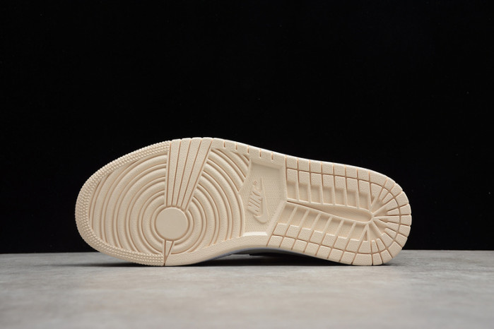 air jordan 1 mid barely orange (w) bq6472 -800