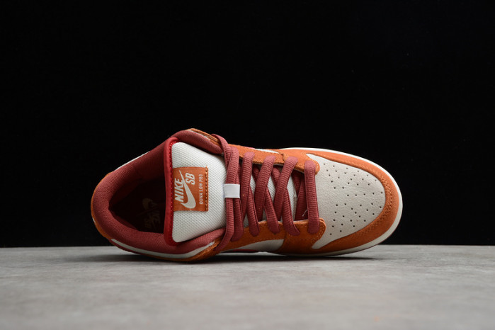 nike sb dunk low pro dark russet cedar bq6817-202