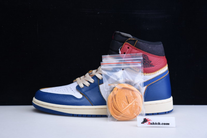 air jordan 1 retro high union los angeles blue toe bv1300-146
