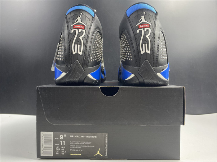 air jordan 14 retro black bv7630-004