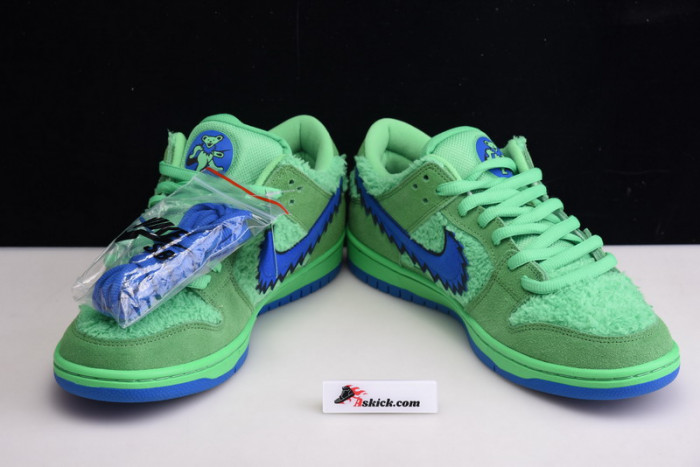 nike sb dunk low "grateful dead - green bear" - cj5378-300