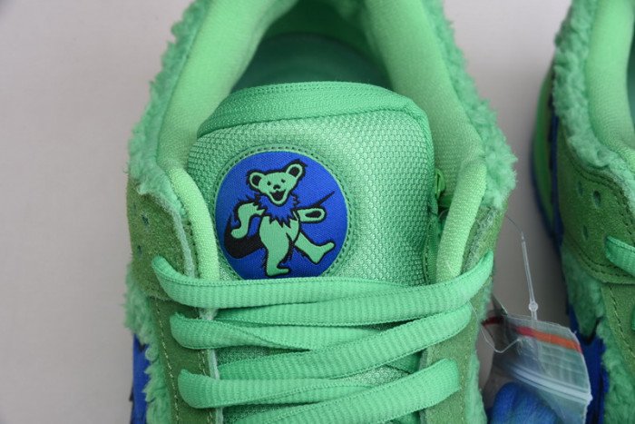 nike sb dunk low "grateful dead - green bear" - cj5378-300