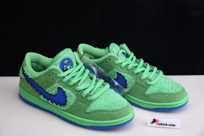nike sb dunk low "grateful dead - green bear" - cj5378-300
