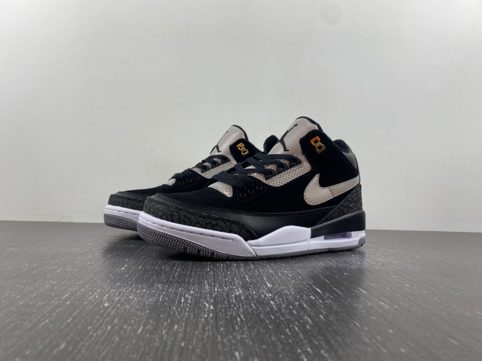 air jordan 3 retro tinker black cement gold ck4348-007