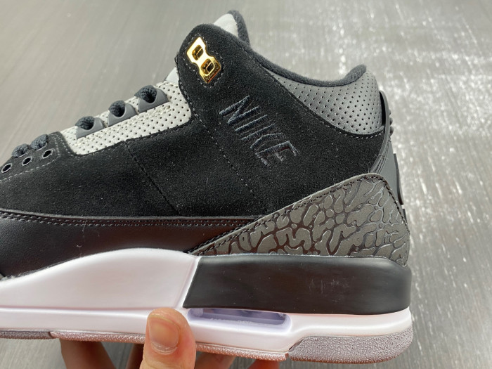 air jordan 3 retro tinker black cement gold ck4348-007