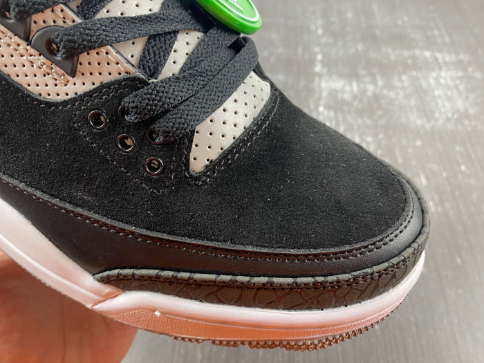 air jordan 3 retro tinker black cement gold ck4348-007