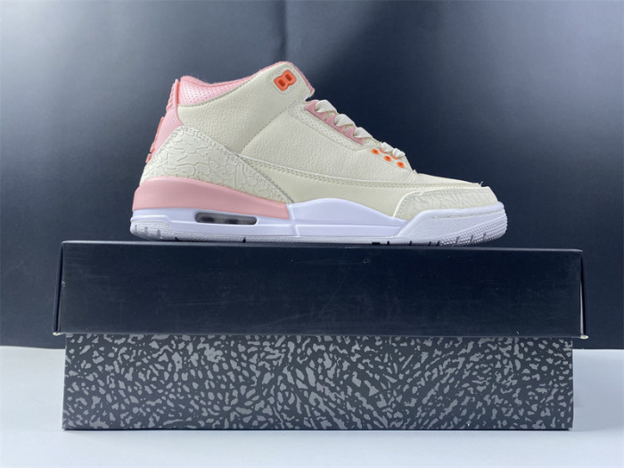 air jordan 3 retro sail rust pink (w) ck9246-116