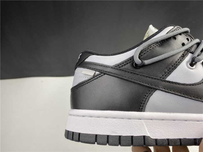 of x nike dunk low black and grey ct0856-007