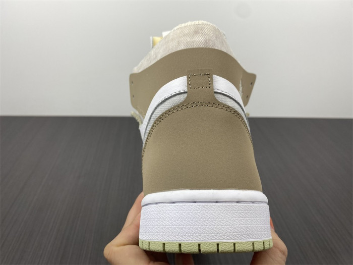 air jordan 1 high zoom air cmft olive aura (w) ct0979-102