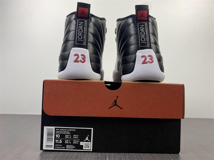 air jordan 12 retro playoffs (2022) ct8013-006
