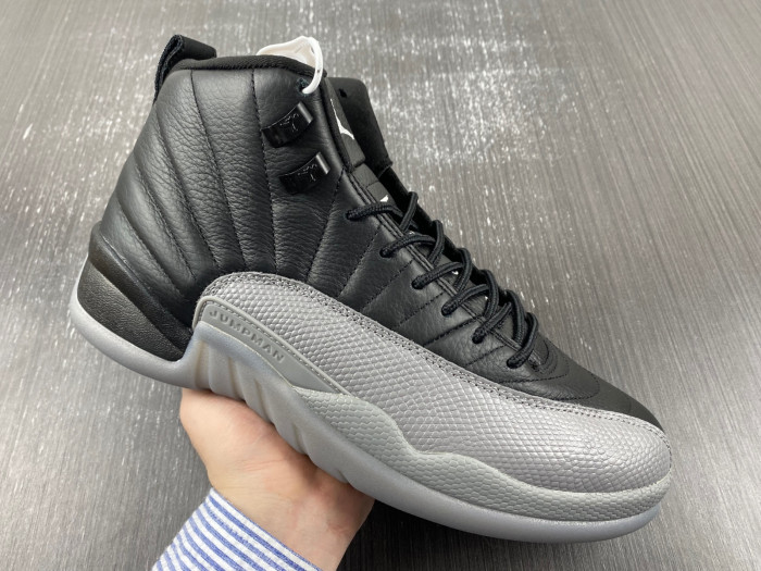 air jordan 12 “black/wolf grey” ct8013-019