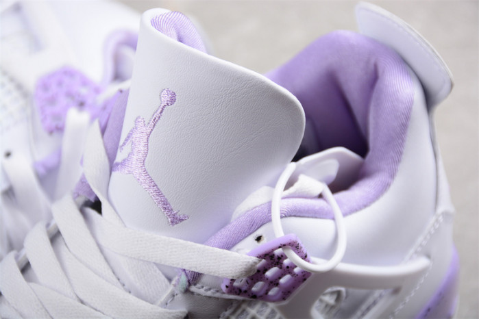 air jordan 4 gs white/purple ct8517-115