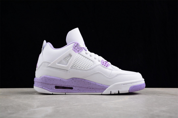 air jordan 4 gs white/purple ct8517-115