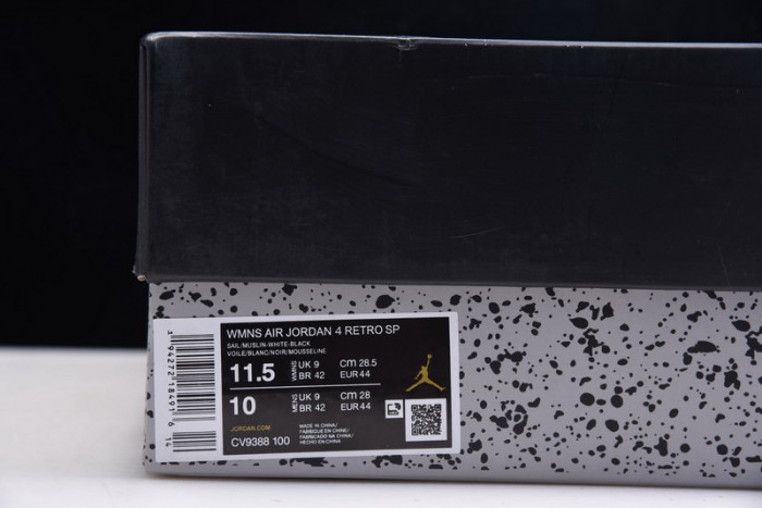 of x wmns air jordan 4 sp 