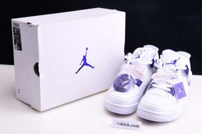 air jordan 4 retro metallic purple ct8527-115