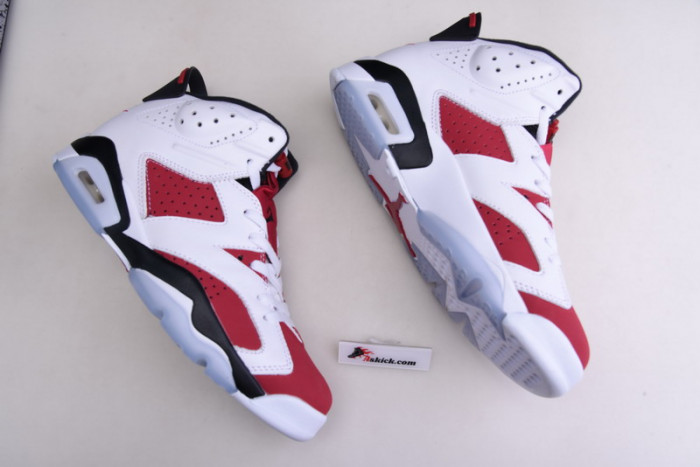air jordan 6 retro carmine (2021) ct8529-106